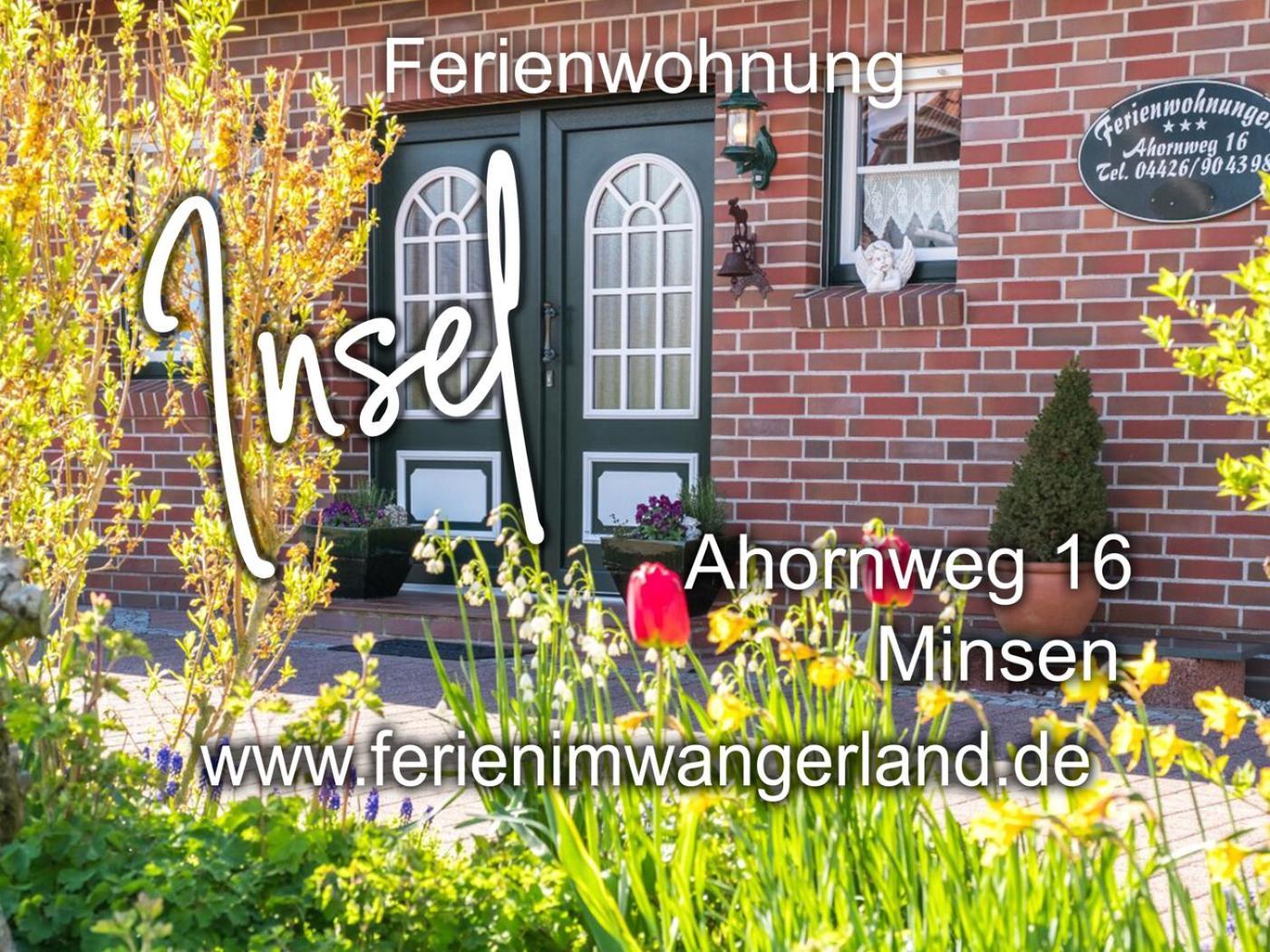 Ferien Im Wangerland Ferienwohnung Insel Minsen Schillig Hund Pool Sauna Exterior foto